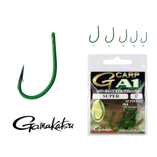 Gamakatsu A1 Carp Green Super