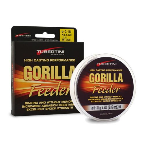 Tubertini Gorilla feeder monofil damil 0,25mm 200m 7,8kg