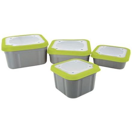 Matrix3.3pt Grey/Lime Bait Box Solid Top doboz