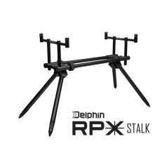Delphin RPX Stalk BlackWay rod pod (2 botos!)