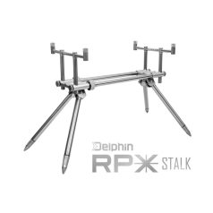 Delphin RPX Stalk Silver rod pod 2 botos