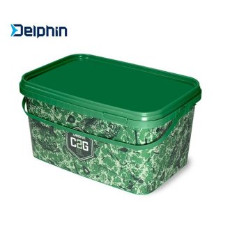 Delphin C2G terepszínű terepszínű vödör + tető, 5L