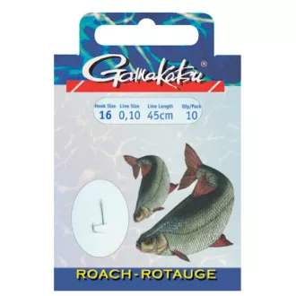 Gamakatsu Roach előkötött horog 10/cs 010 /BKS-1050N/010/