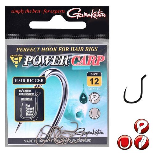 Gamakatsu Power Carp Hair Rigger BL 10db/cs. 10-es