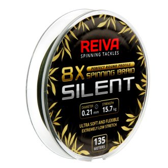   Reiva Silent Camou Green 0,21mm/15,70kg/135mm fonott főzsinór