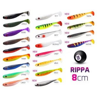 Delphin Bomb gumihal Ripaa 8 cm Néró