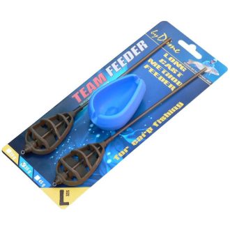   By Döme TEAM FEEDER Long Cast Method Feeder kosár szett XL 55 g