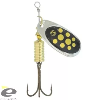   Kamasaki Blackbird körforgó (arany pettyes fekete alapon) 1