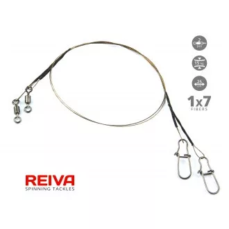 Wolfram rablózó előke 1*7 15kg 25cm