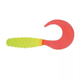   Energofish MANN'S TWISTER 4' CTG FCHFT 10DB/CS. sárga fej, piros farok