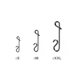 Dephin Not a Knot kapocs C-02-10ks BN/XXL