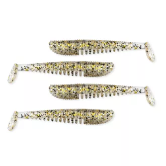 Nevis Impulse Shad gumihal 10cm/4db/cs (Salt and Pepper)