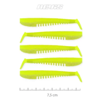 Nevis Impulse Shad 7.5cm 5db/cs (Flash Lemonade)