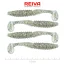 Reiva Zander Power Shad gumihal 10cm /4db (Salt and Pepper)