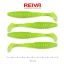 Reiva Zander Power Shad 10cm 4db/cs (Flash Chartreuse)