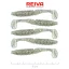 Reiva Zander Power Shad 8cm 5db/cs (Salt and Pepper)