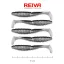 Reiva Zander Power Shad 8cm 5db/cs (Flash Bleak)