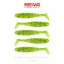 Reiva Flat Minnow shad 7,5cm 5db/cs (Poppy Green)