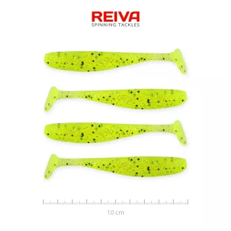 Reiva Flash Shad 10cm 4db/cs (Poppy Green)