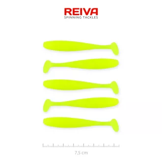 Reiva Flash Shad 7.5cm 5db/cs (Lemonade)