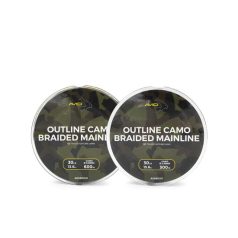 Avid Outline Camo Braided Mainline - fonott főzsinór