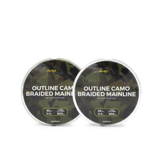   Avid Outline Camo Braided Mainline fonott főzsinór 0,25mm/13,6kg/600m