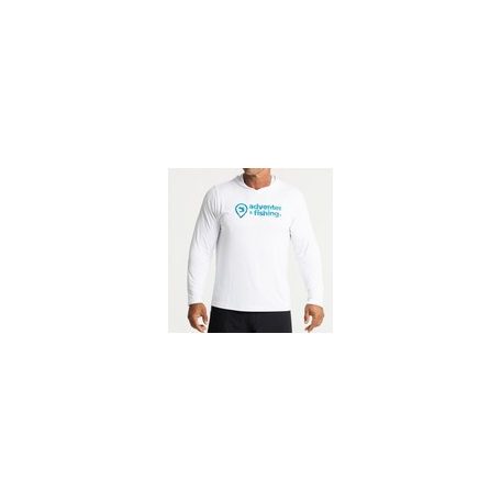Adventer kapucnis UV álló póló White & Bluefin XXL