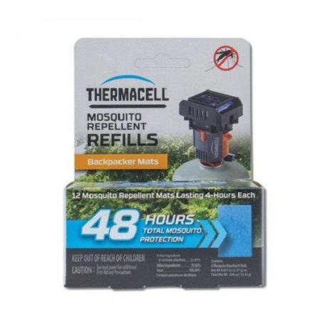 Thermacell M-48 Backpacker "világjáró" 48 órás utántöltő lapka