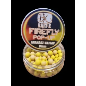 Bait-X FireFly pop up ananász-vajsav 8mm 20g