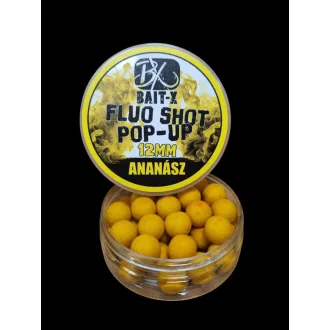 Bait-X Fluo Shot popup ananász 12mm 30g