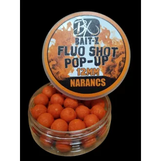 Bait-X Fluo Shot popup narancs 12mm 30g