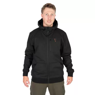 Fox Collection Soft Shell Jacket - fekete/narancs kabát