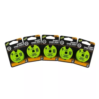 Fox Short Chod Rigs Micro Barbed 6, 25 lb