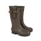 Fox Neoprene lined Camo/Khaki Rubber Boot - bélelt gumicsizma 45