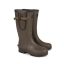 Fox Neoprene lined Camo/Khaki Rubber Boot - bélelt gumicsizma 45