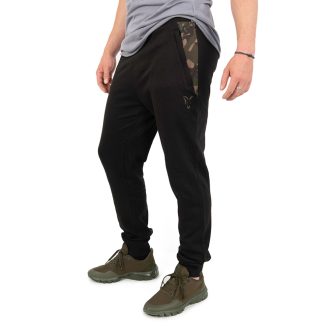   Fox LW Black/Camo Print Jogger - vékony, fekete melegítőnadrág M