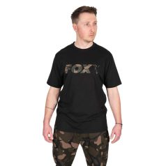 Fox Black / Camo Logo T póló L