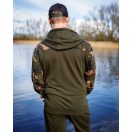 Fox LW Khaki / Camo Split Zip Hoody - könnyű cipzáras felső 3XL