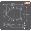 Fox 240 Inflatable Boat - csónak