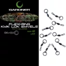 Gardner - Covert Flexi-Ring Kwik Lok Swivels 12 gyorskapocs