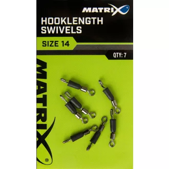 Matrix Hooklength swivels sz 16 x 7 - gyorskapocs forgóval