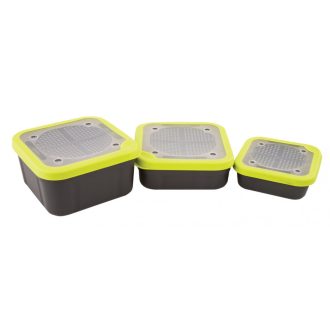 Matrix 1.1pt Grey/Lime Bait Box PER LID