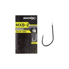 Matrix MXB-2 lapkás közepes szakállas horog 16-es