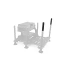 Matrix 15 cm-es lábtoldó fekete 36-os