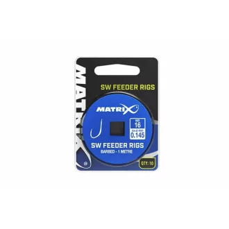 Matrix 1m SW Feeder rigs size 20 / 0.125 barbed x 10