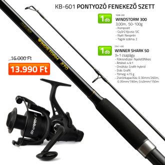 Nevis pontyozó fenekező szett