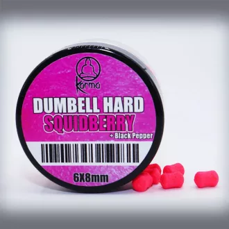   Karma Dumbells- squidberry + black pepper Hard Balanced 6x8mm 15g