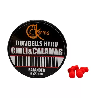 Karma Dumbells- chili & calamar Hard Balanced 6x8mm 15g