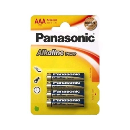 Panasonic Alkaline Power AAA 4