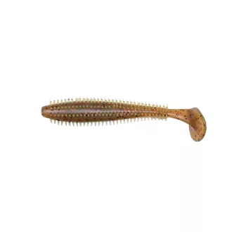   Fox Rage Spikey Shad 12cm/4.75" x 35pcs - UV Salt n Pepper